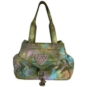botkier graffiti customized with and applique mult